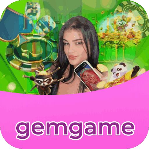 Interface do aplicativo gemgame mostrando jogos disponíveis no iOS e Android