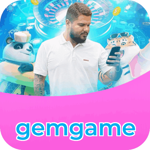 Passo a passo visual mostrando processo de download e instalação do aplicativo gemgame